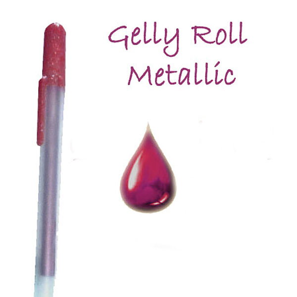 Sakura Gelly Roll Metallic - Burgundy