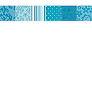 6x6 DB  Paper Pad  Blue Jean