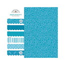 6x6 DB  Paper Pad  Blue Jean