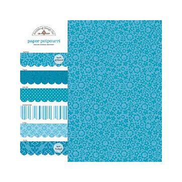 6x6 DB  Paper Pad  Blue Jean