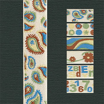 Maya Road Ribbon - Graffiti Brooklyn Paisley