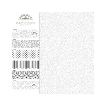 6x6 DB  Paper Pad Lily White