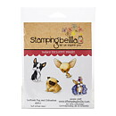 Stamping Bella Cling Rubber Stamps - Bostons, Pug & Chihuahua