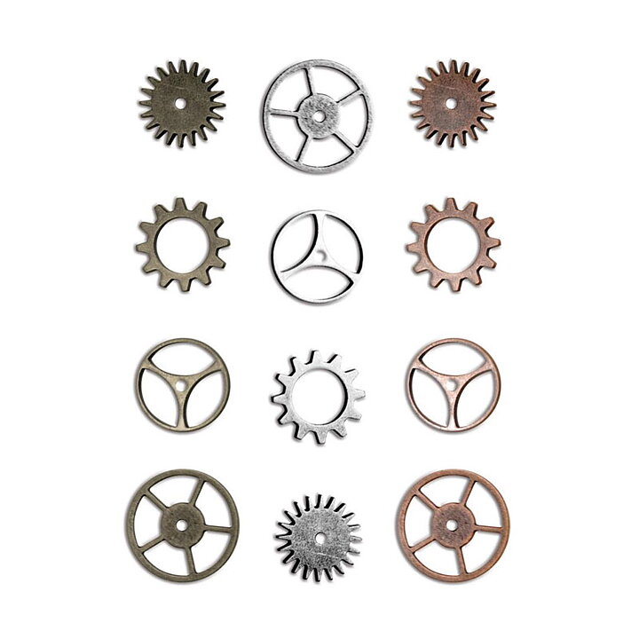 Tim Holtz Idea-Ology Metal Sprocket Gears