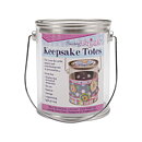 Darice Keepsake Totes Clear Paint Can - Medium