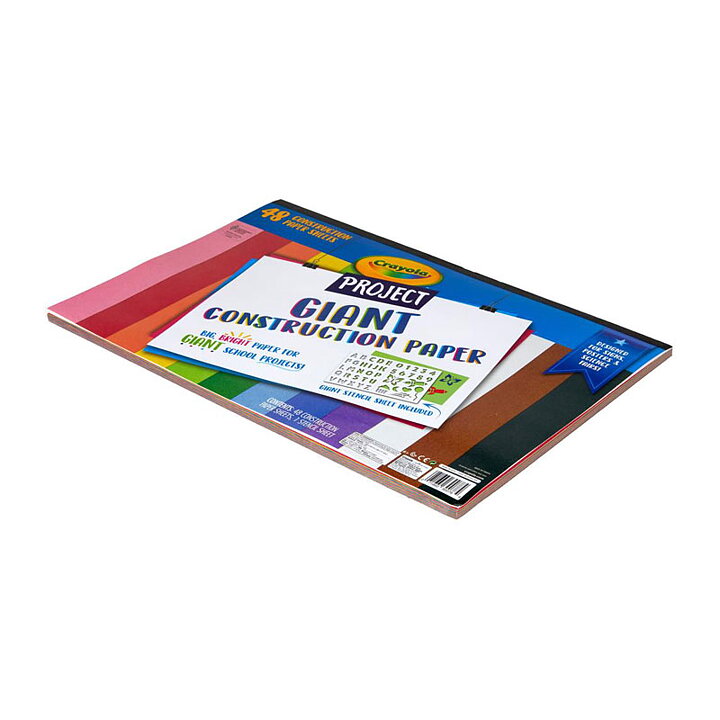 Crayola Project Giant Construction Paper 12 x 18