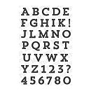 My Favorite Things Clear Stamps - Cooper Alphabet