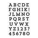 My Favorite Things Clear Stamps - Cooper Alphabet