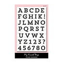 My Favorite Things Clear Stamps - Cooper Alphabet