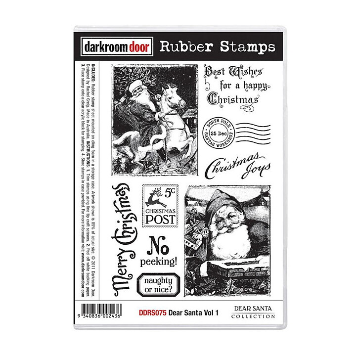 Darkroom Door Rubber Stamp - Dear Santa Volume 1