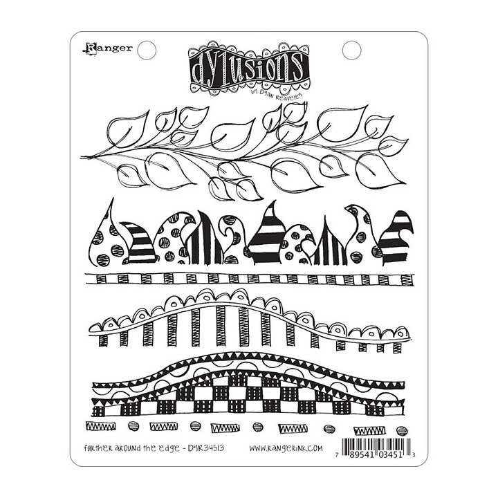 Ranger Dyan Reaveley's Dylusions Cling Stamps - Wickerlicious