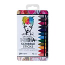 Ranger, Dina Wakley - Media Scribble Sticks Set 2