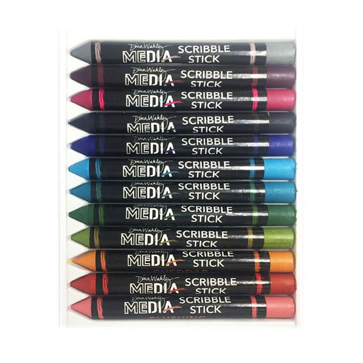 Ranger, Dina Wakley - Media Scribble Sticks Set 2