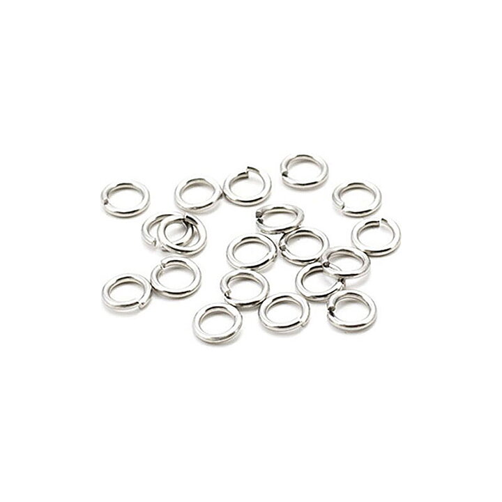 Cousin Stainless Steel Elegance - Jump Ring Open 6 mm