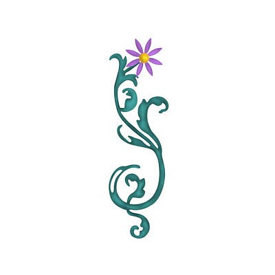 BK Dies 2x4 Flourish Flower