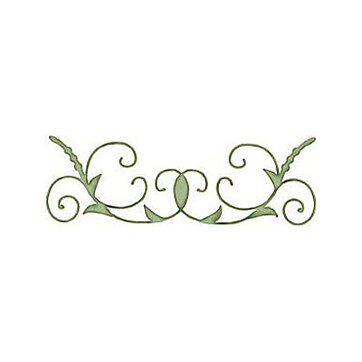 BK Dies 2x4 Flourish Ornamental Scroll