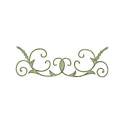 BK Dies 2x4 Flourish Ornamental Scroll