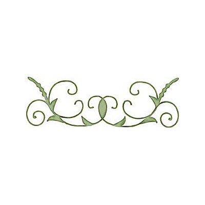 BK Dies 2x4 Flourish Ornamental Scroll