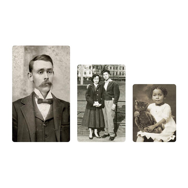 Tim Holtz Idea-Ology - Found Relative Vintage Portraits