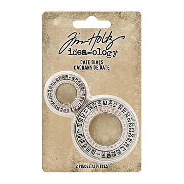Tim Holtz Idea-Ology Metal Date Dials