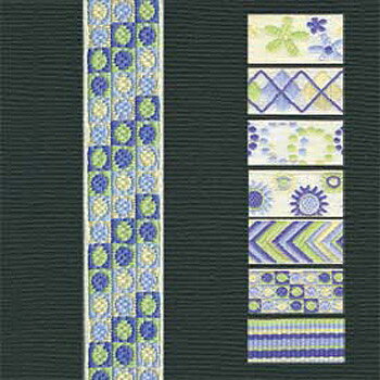 Maya Road Ribbon - Inspiration Tranquility Checkerboard