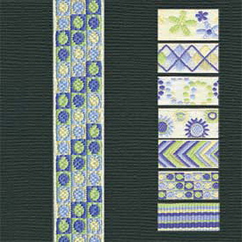 Maya Road Ribbon - Inspiration Tranquility Checkerboard