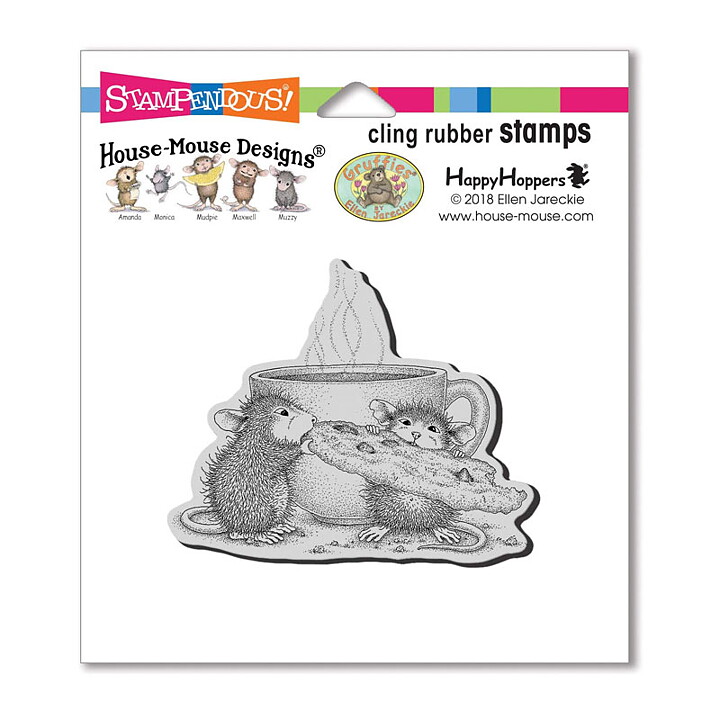 Stampendous House Mouse Rubber Stamps - Cookie Crumbies