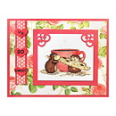 Stampendous House Mouse Rubber Stamps - Cookie Crumbies