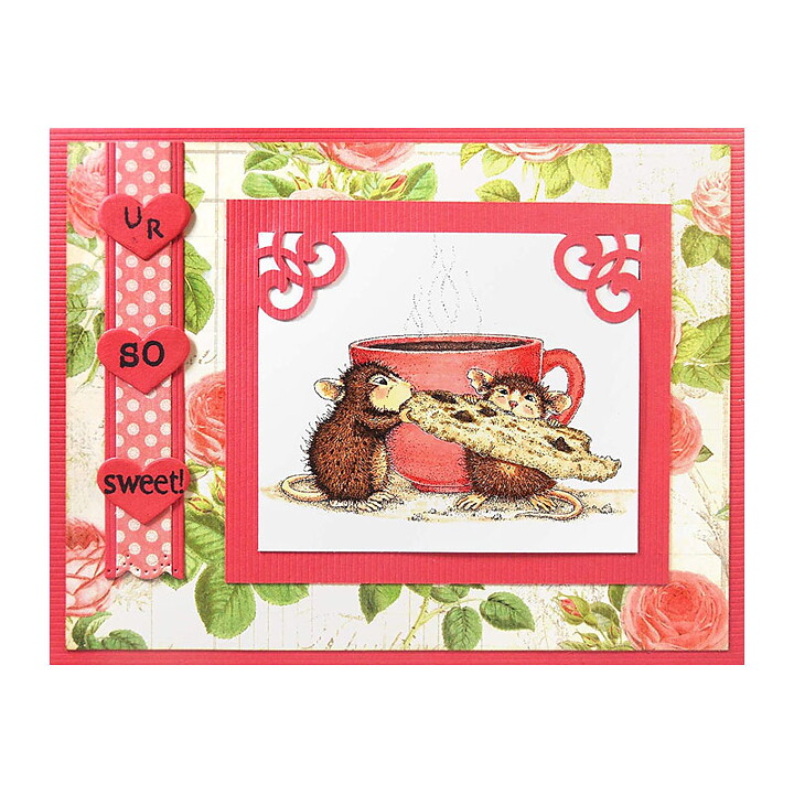 Stampendous House Mouse Rubber Stamps - Cookie Crumbies