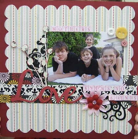 Making Memories 5th Avenue Collection - Elizabeth Dot Stripe