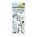 Inkadinkado Clear Stamps - Modern Flower Flourish