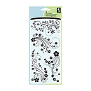 Inkadinkado Clear Stamps - Modern Flower Flourish
