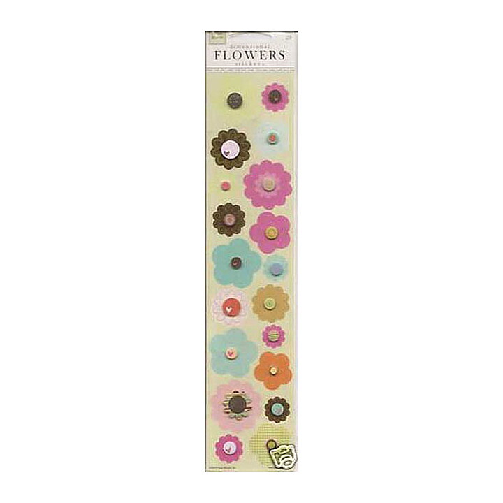 Hedi Grace Dimensional Stickers Reagans Closet - Flowers