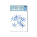 EK Success Stickers Jolee's By You Mini - Flower Passion Blue