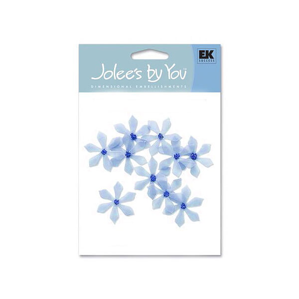 EK Success Stickers Jolee's By You Mini - Flower Passion Blue