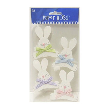 Paper Bliss  3-D Adhesive Accents - Bunnies