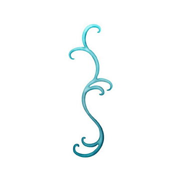 BK Dies 2x4 Flourish Scroll