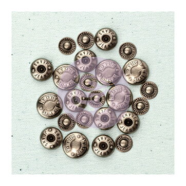 Prima Marketing Junkyard Findings - Jeans Buttons