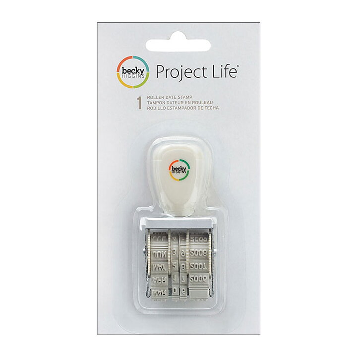 Project Life Roller Stamp - Date