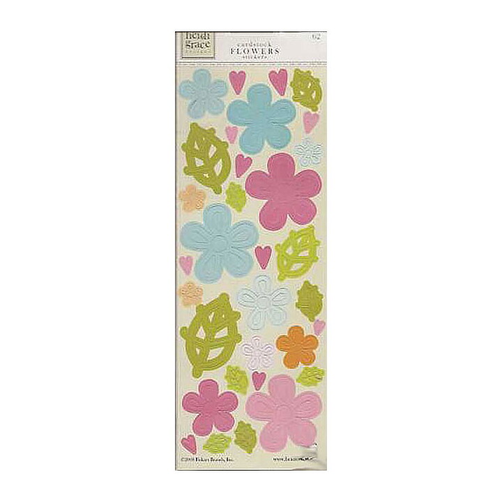 Hedi Grace Cardstock Stickers Reagans Closet - Flowers