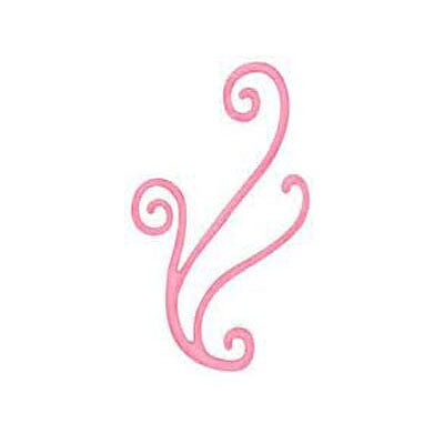 BK Dies 2.5x4 Flourish Swirls