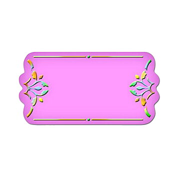 Spellbinders Shapeabilities Dies - Antique Plate Two