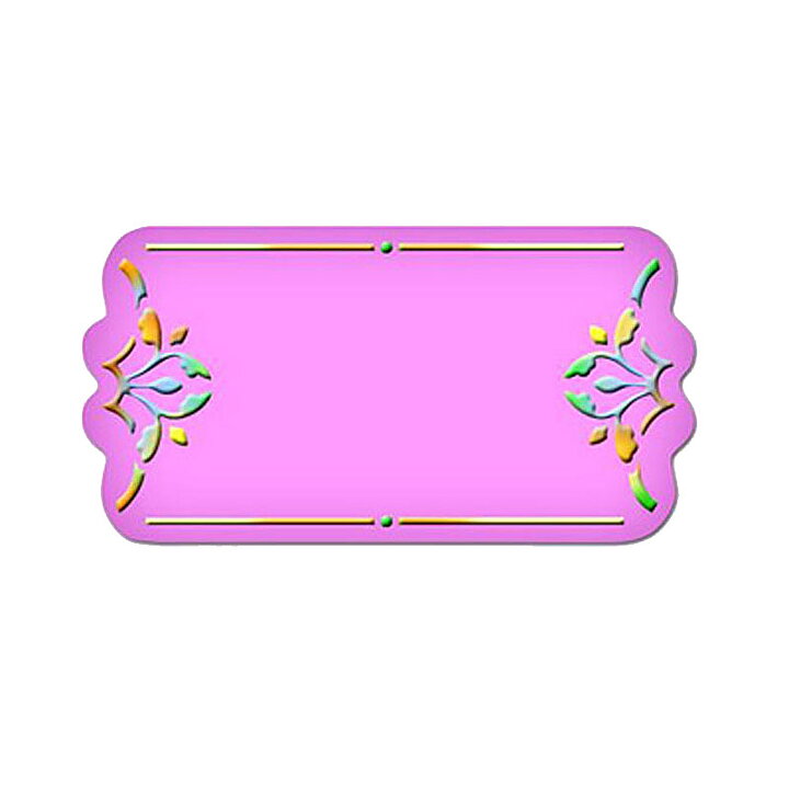 Spellbinders Shapeabilities Dies - Antique Plate Two