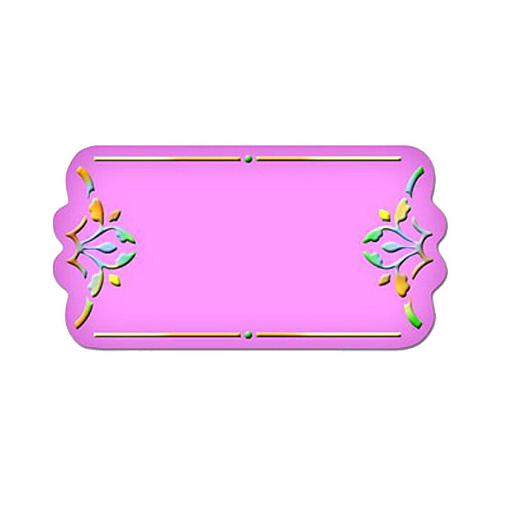 Spellbinders Shapeabilities Dies - Antique Plate Two