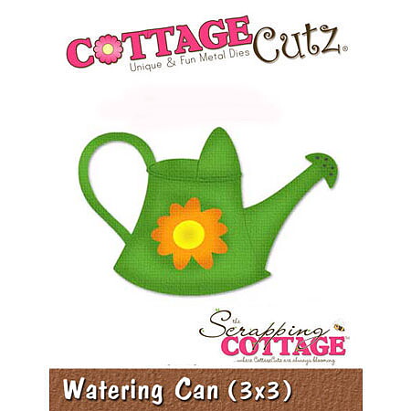 Cottage Cutz Dies 3x3 Gardening Watering Can