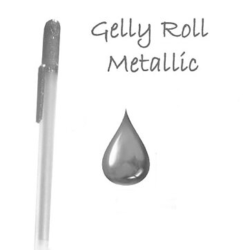 Sakura Gelly Roll Metallic - Silver