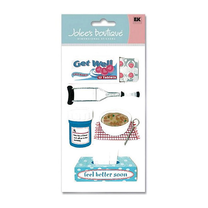 Jolees Boutique Large - Get Well