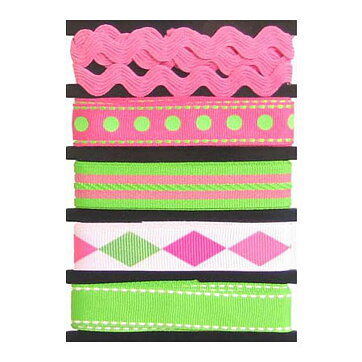 Spare Parts Ribbon Pink/Green