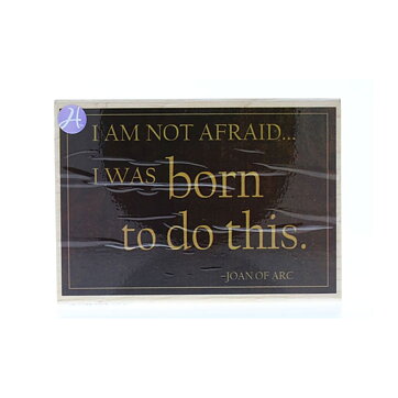 Graphic 45 Rubber Stamp - I Was Born To Do This