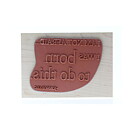Graphic 45 Rubber Stamp - I Was Born To Do This